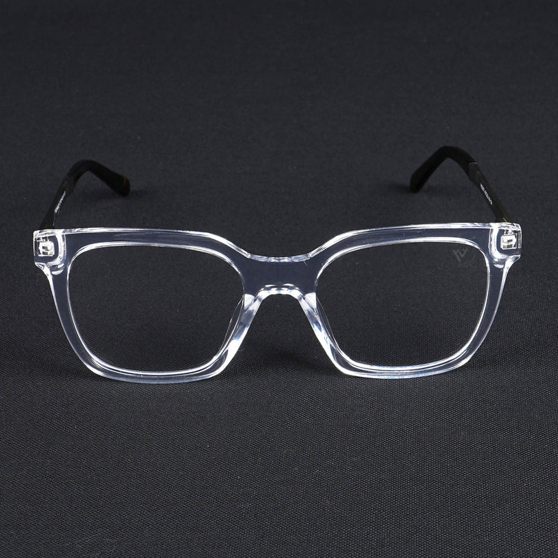 Voyage Apex Transparent Square Eyeglasses for Men & Women - MG5381-C4