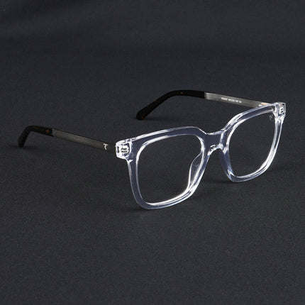 Voyage Apex Transparent Square Eyeglasses for Men & Women - MG5381-C4