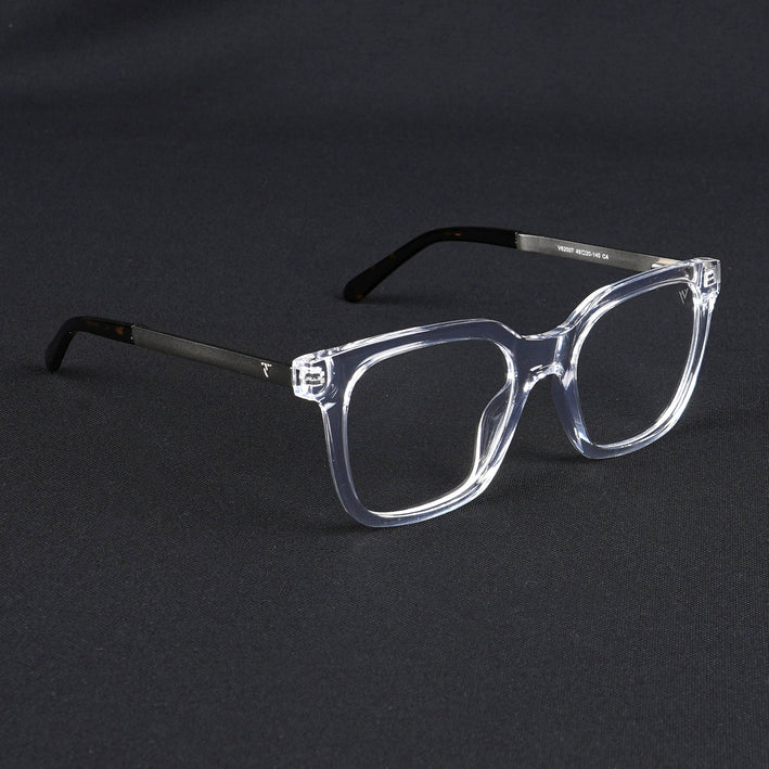 Voyage Apex Transparent Square Eyeglasses for Men & Women - MG5381-C4