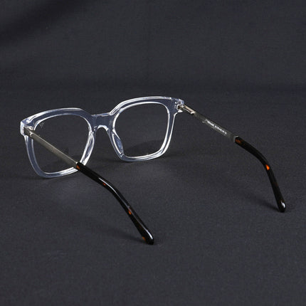 Voyage Apex Transparent Square Eyeglasses for Men & Women - MG5381-C4