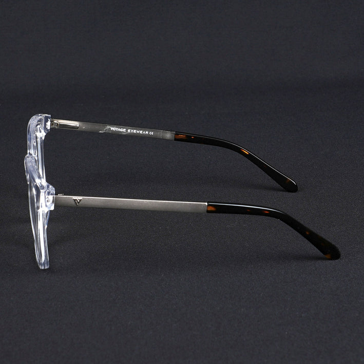 Voyage Apex Transparent Square Eyeglasses for Men & Women - MG5381-C4