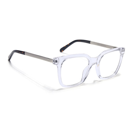 Voyage Apex Transparent Square Eyeglasses for Men & Women - MG5381-C4