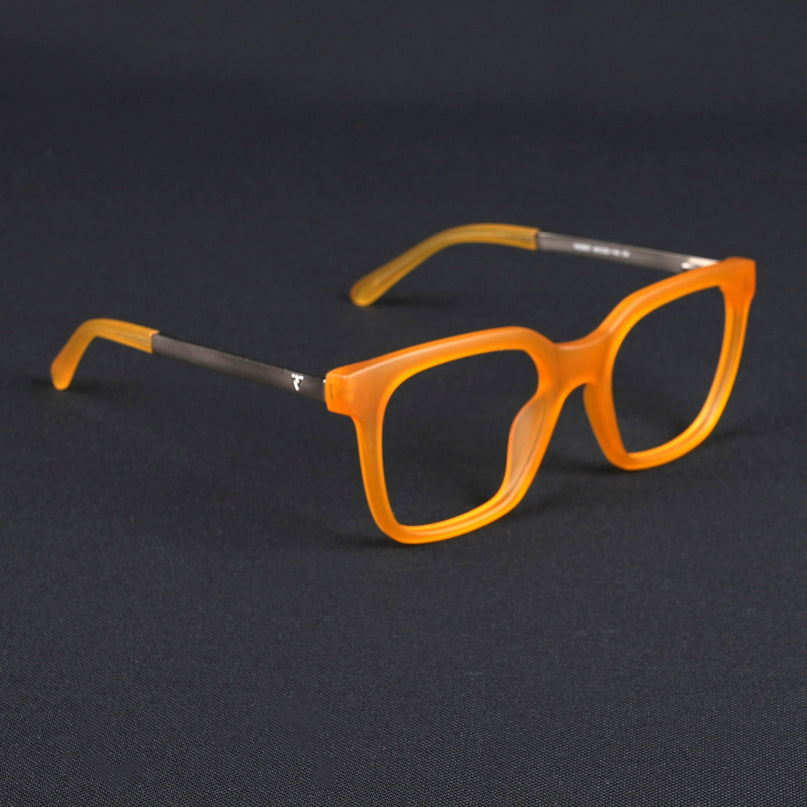 Voyage Apex Orange Square Eyeglasses for Men & Women - MG5382-C5
