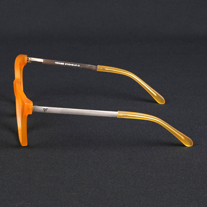 Voyage Apex Orange Square Eyeglasses for Men & Women - MG5382-C5