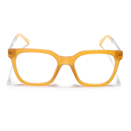Voyage Apex Orange Square Eyeglasses for Men & Women - MG5382-C5