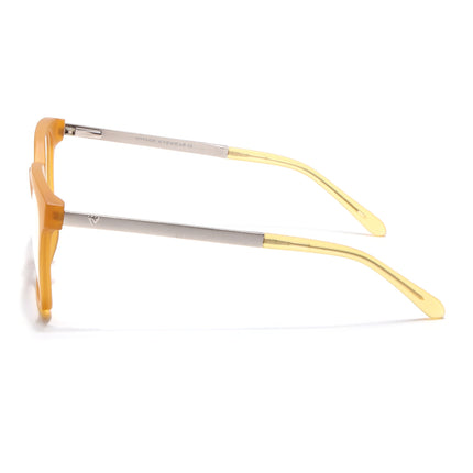 Voyage Apex Orange Square Eyeglasses for Men & Women - MG5382-C5