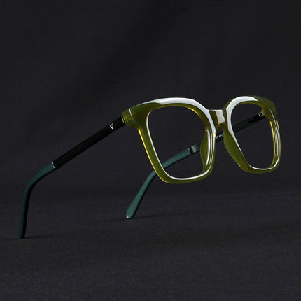 Voyage Apex Green Square Eyeglasses for Men & Women - MG5383-C6