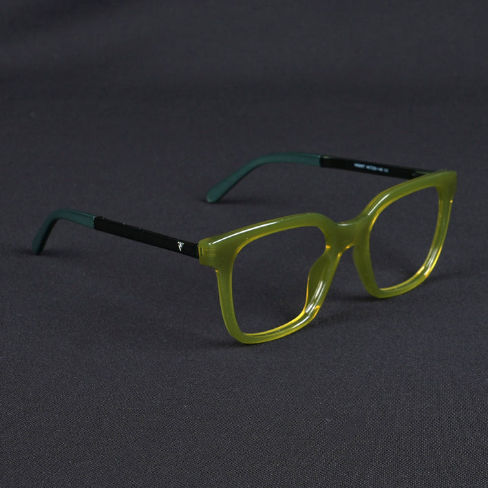 Voyage Apex Green Square Eyeglasses for Men & Women - MG5383-C6