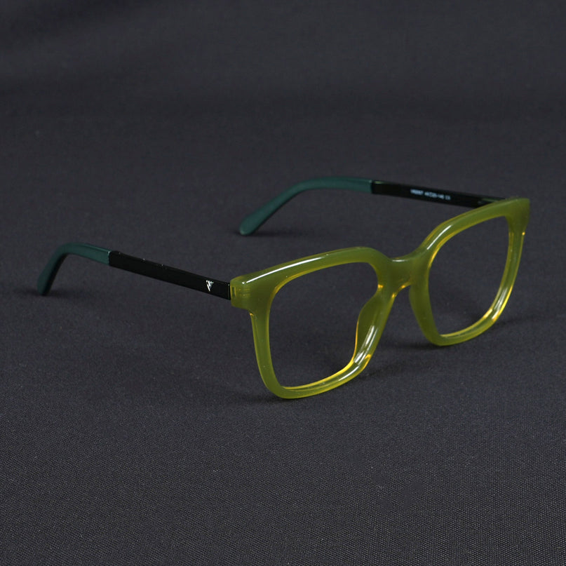 Voyage Apex Green Square Eyeglasses for Men & Women - MG5383-C6