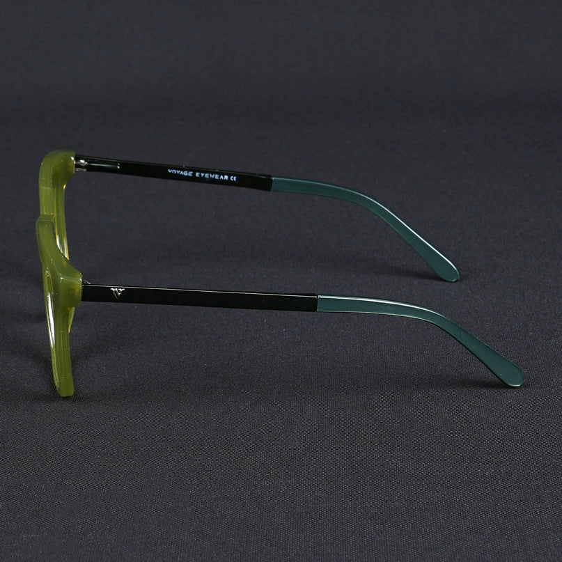 Voyage Apex Green Square Eyeglasses for Men & Women - MG5383-C6