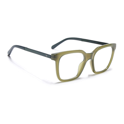 Voyage Apex Green Square Eyeglasses for Men & Women - MG5383-C6