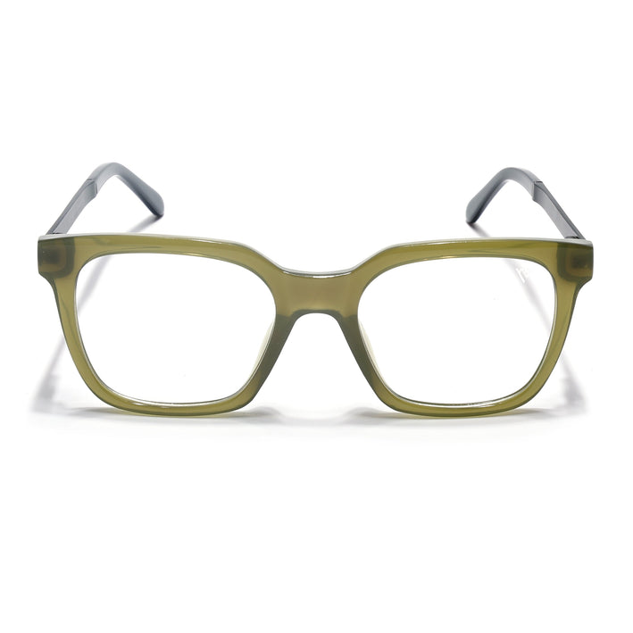 Voyage Apex Green Square Eyeglasses for Men & Women - MG5383-C6