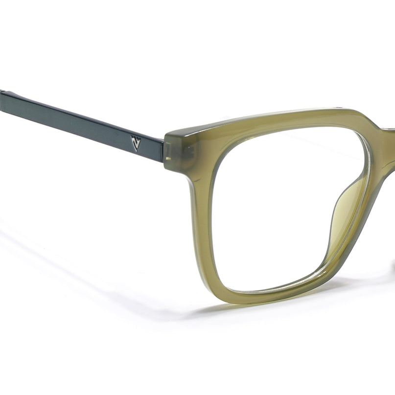 Voyage Apex Green Square Eyeglasses for Men & Women - MG5383-C6