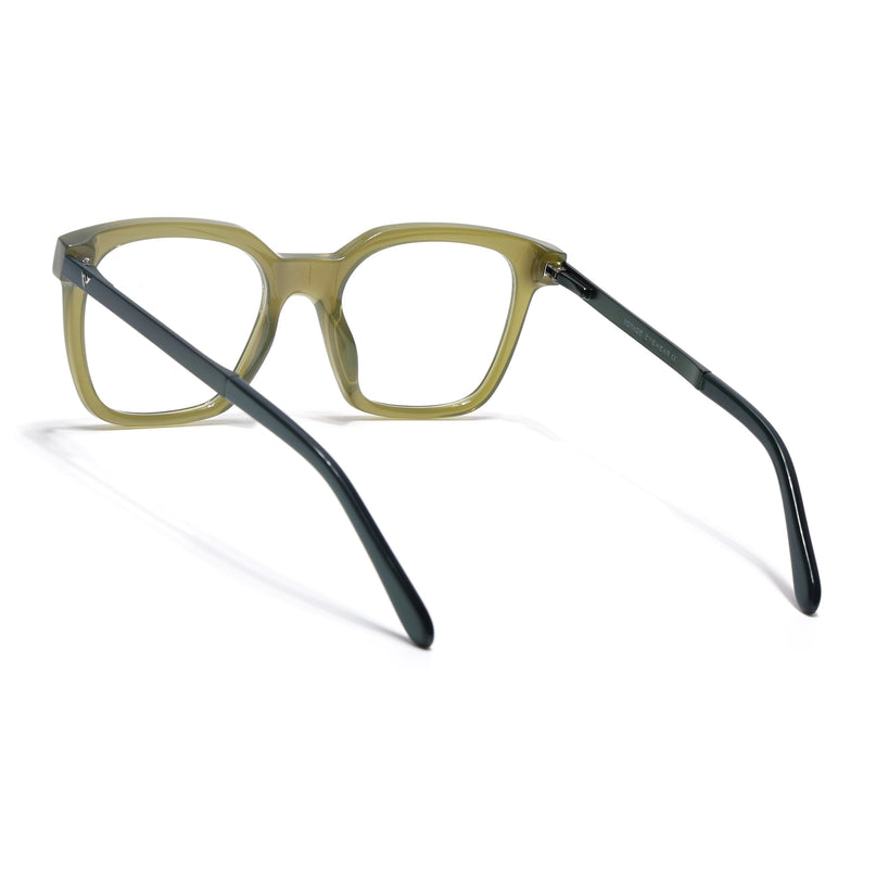 Voyage Apex Green Square Eyeglasses for Men & Women - MG5383-C6
