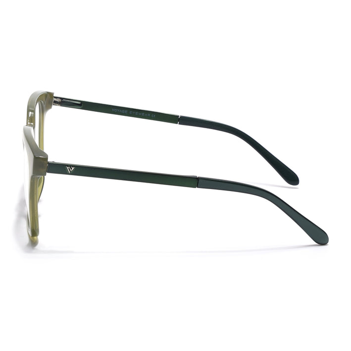 Voyage Apex Green Square Eyeglasses for Men & Women - MG5383-C6
