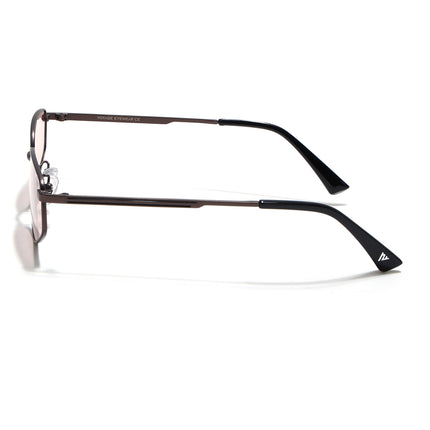 Rectangle Polarized Sunglasses for Men & Women (Brown Lens | Brown Frame - PMG7646)