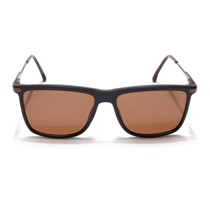 Uptown | Wayfarer Polarized Sunglasses (Brown Lens | Brown Frame - PMG5039)