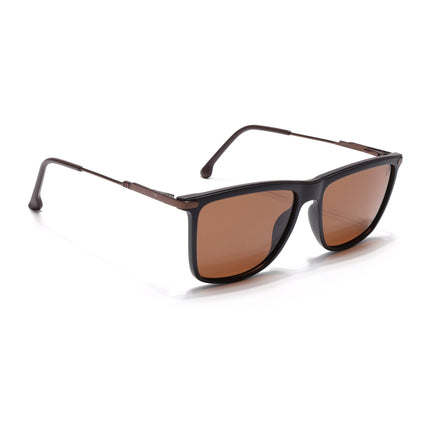 Uptown | Wayfarer Polarized Sunglasses (Brown Lens | Brown Frame - PMG5039)