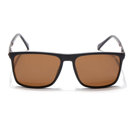 Wayfarer Polarized Sunglasses (Brown Lens | Brown Frame - PMG5047)