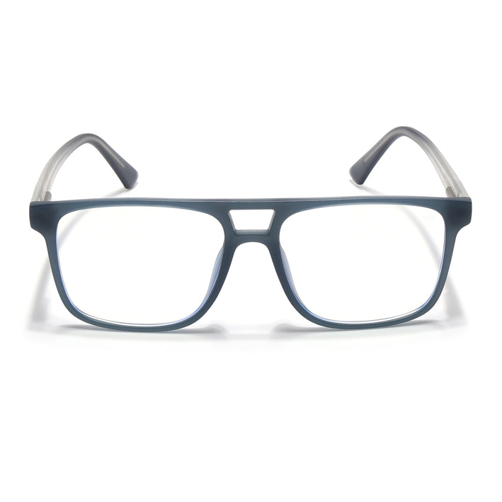 Voyage Dark Grey Wayfarer Eyeglasses for Men & Women - MG5484-C3