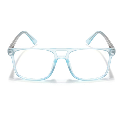 Voyage Light Blue Wayfarer Eyeglasses for Men & Women - MG5486-C5