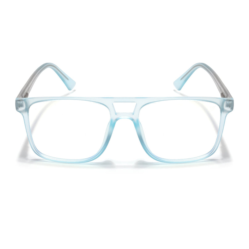 Voyage Light Blue Wayfarer Eyeglasses for Men & Women - MG5486-C5