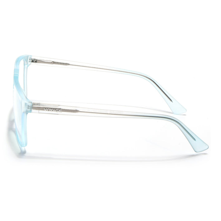 Voyage Light Blue Wayfarer Eyeglasses for Men & Women - MG5486-C5