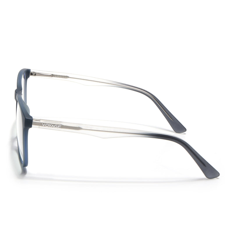 Voyage Dark Grey Square Eyeglasses for Men & Women - MG5487-C1