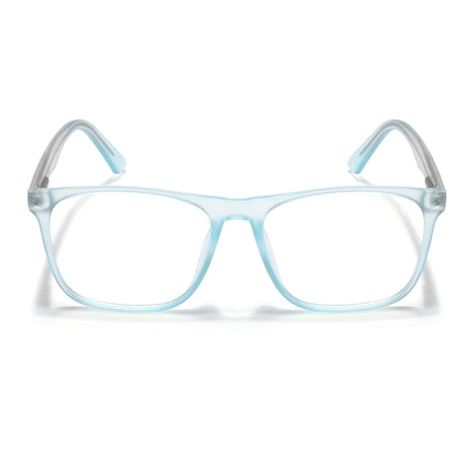 Voyage Light Blue Square Eyeglasses for Men & Women - MG5488-C2