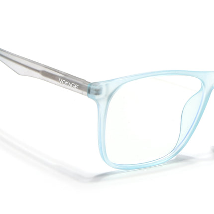 Voyage Light Blue Square Eyeglasses for Men & Women - MG5488-C2
