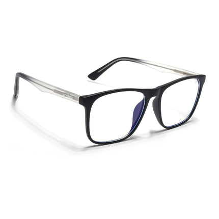 Voyage Black Square Eyeglasses for Men & Women - MG5489-C3