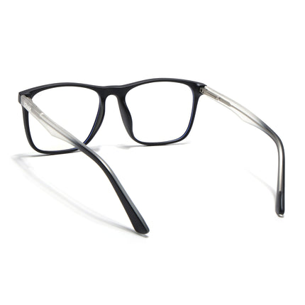 Voyage Black Square Eyeglasses for Men & Women - MG5489-C3