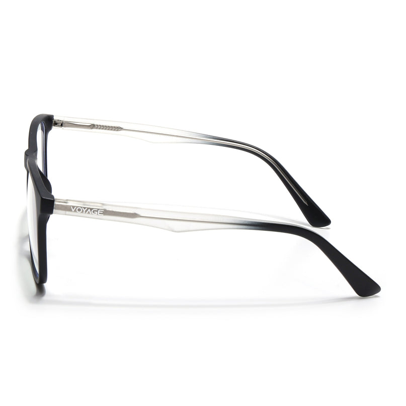 Voyage Black Square Eyeglasses for Men & Women - MG5489-C3