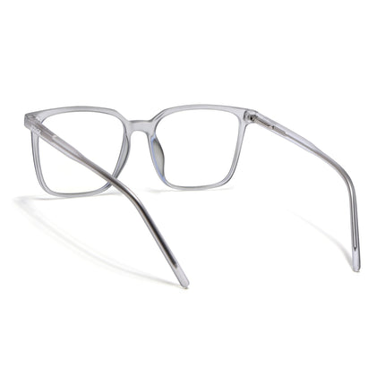 Voyage Light Grey Square Eyeglasses for Men & Women - MG5492-C1