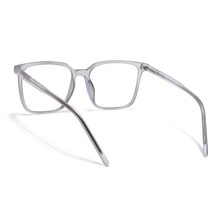 Voyage Light Grey Square Eyeglasses for Men & Women - MG5492-C1