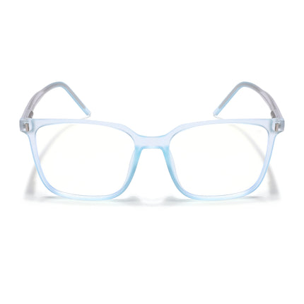 Voyage Light Blue Square Eyeglasses for Men & Women - MG5493-C2