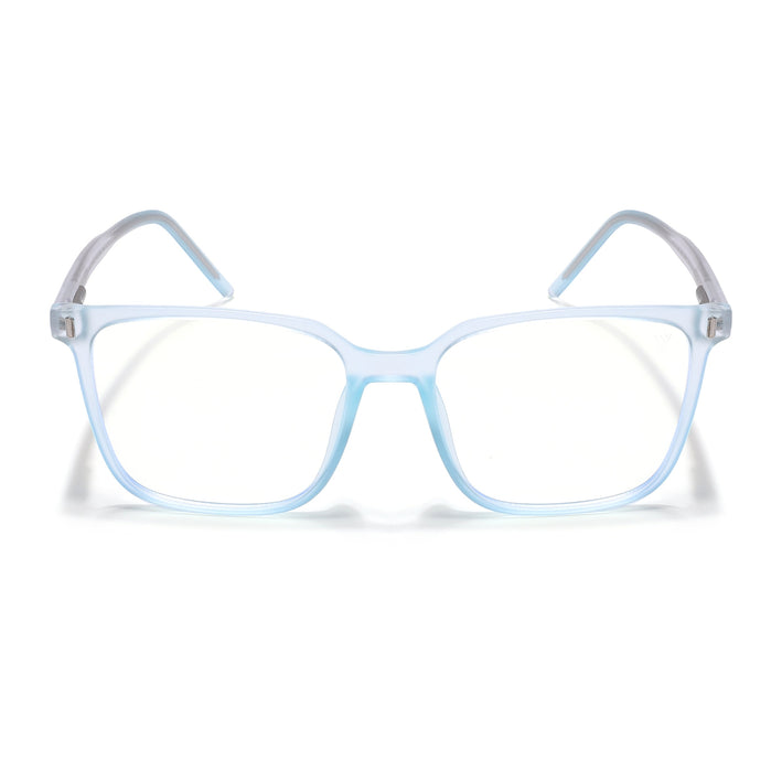 Voyage Light Blue Square Eyeglasses for Men & Women - MG5493-C2