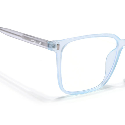 Voyage Light Blue Square Eyeglasses for Men & Women - MG5493-C2