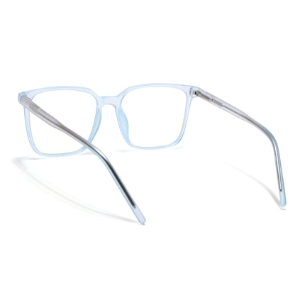 Voyage Light Blue Square Eyeglasses for Men & Women - MG5493-C2