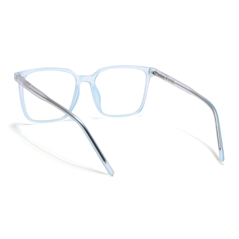 Voyage Light Blue Square Eyeglasses for Men & Women - MG5493-C2