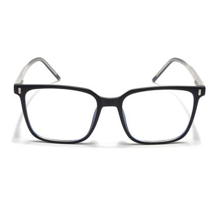 Voyage Black Square Eyeglasses for Men & Women - MG5495-C4