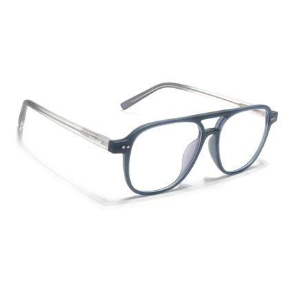 Voyage Dark Grey Wayfarer Eyeglasses for Men & Women - MG5497-C1