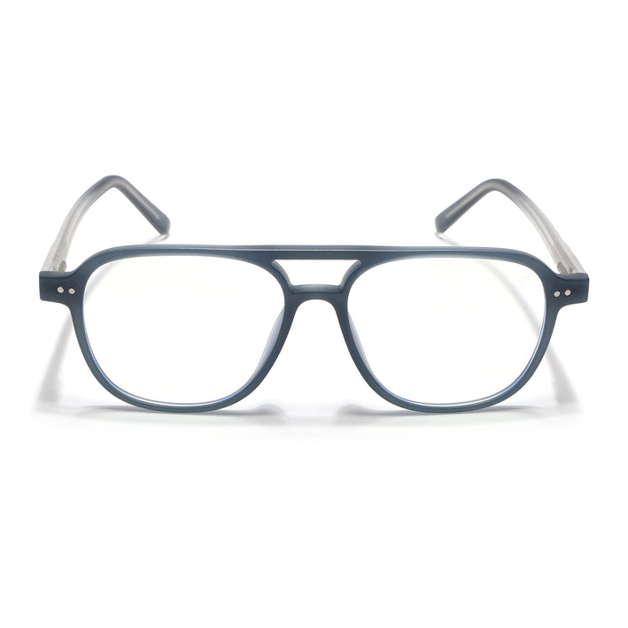 Voyage Dark Grey Wayfarer Eyeglasses for Men & Women - MG5497-C1