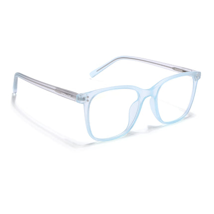 Voyage Light Blue Square Eyeglasses for Men & Women - MG5503-C2