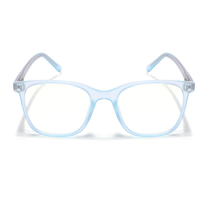 Voyage Light Blue Square Eyeglasses for Men & Women - MG5503-C2