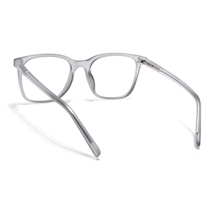 Voyage Light Grey Square Eyeglasses for Men & Women - MG5505-C4