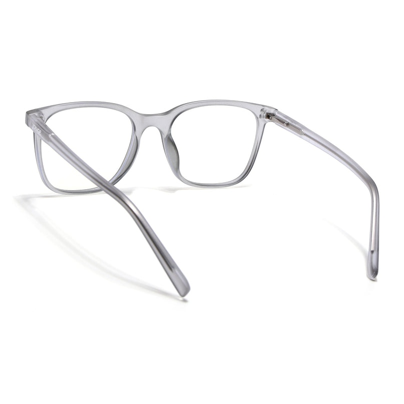 Voyage Light Grey Square Eyeglasses for Men & Women - MG5505-C4