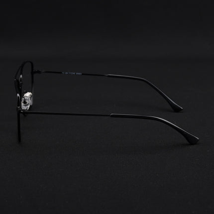 Voyage Metal Master Shine Black Wayfarer Eyeglasses for Men & Women - MG5015-C2