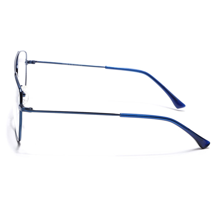Voyage Metal Master Blue Wayfarer Eyeglasses for Men & Women - MG5018-C5