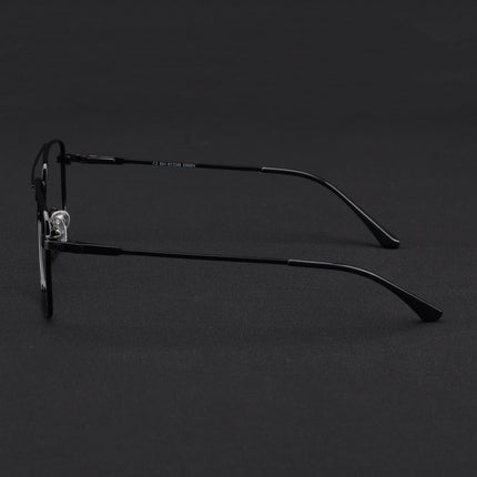 Voyage Metal Master Shine Black Wayfarer Eyeglasses for Men & Women - MG5020-C2